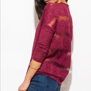 Lace Sweater
